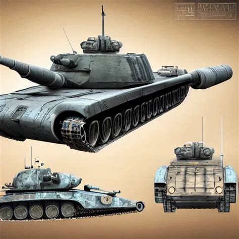 A modern, futuristic german tank named after the Tiger | Stable Diffusion