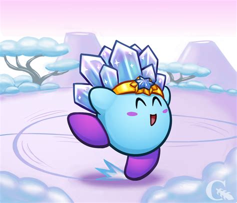 Ice Kirby by Galaxianista on DeviantArt