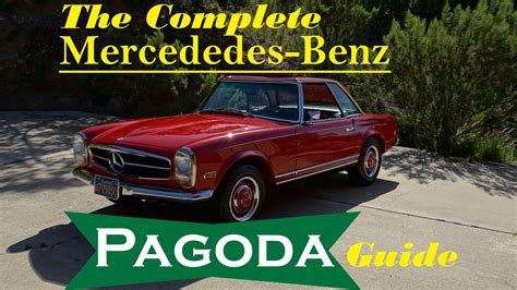 The Complete Mercedes Benz Pagoda Walkthrough Guide - YouTube