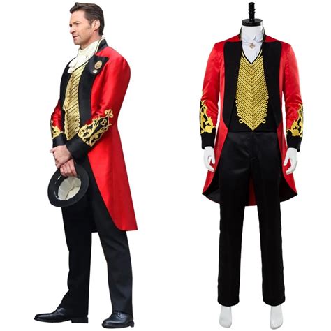 The Greatest Showman P.T. Barnum Cosplay Costume Outfit Adult Men ...