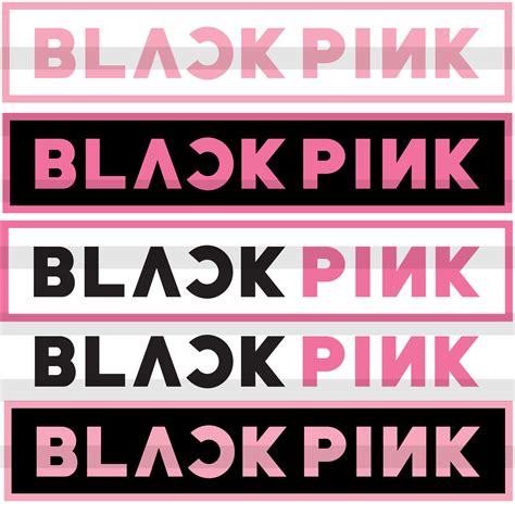 Graphic Blackpinks Art Blackpink Logo K Pop Svg Black Pink Concert ...