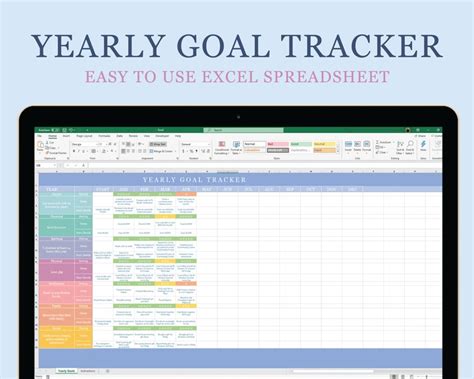 Excel Goal Tracker Template