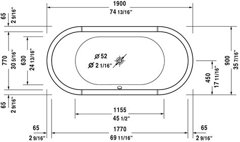 Standard Size Of A Bathtub : Architec Bathtub with panel height 19 1/4 ...