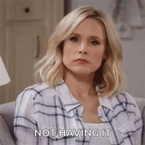 Kristen Bell Smh GIF - Kristen Bell SMH No - Discover & Share GIFs