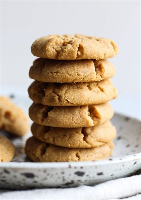 Flourless Peanut Butter Cookies Recipe | 4 Ingredient Easy Cookie Recipe