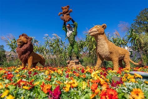 PHOTOS - Full topiary and gardens line-up for the 2021 Taste of Epcot ...