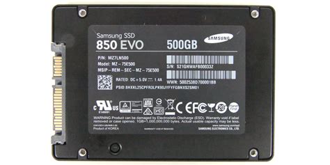 Samsung SSD 850 Evo 500GB im Test - PC-WELT