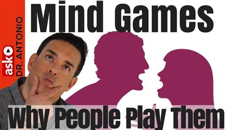 Why People Play Dating Mind Games - It's Not Always About Control - YouTube