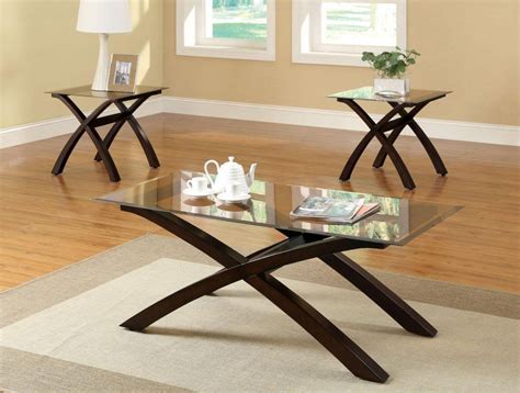 10 Collection of Unique Wood and Glass Coffee Tables