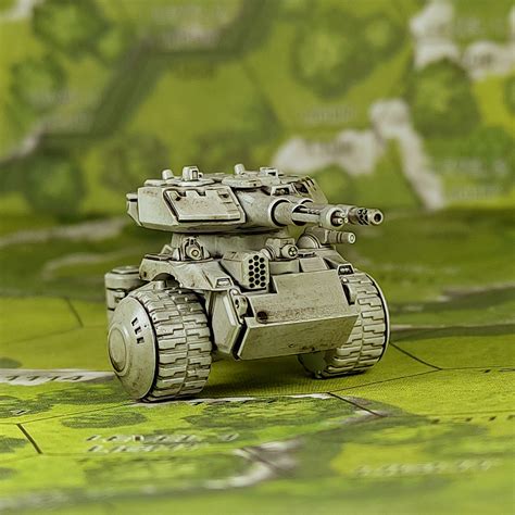 Battletech Miniatures Ishtar Combat Vehicle - Etsy UK