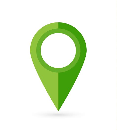 Location pin. Map pin flat icon vector design. 279481 Vector Art at ...