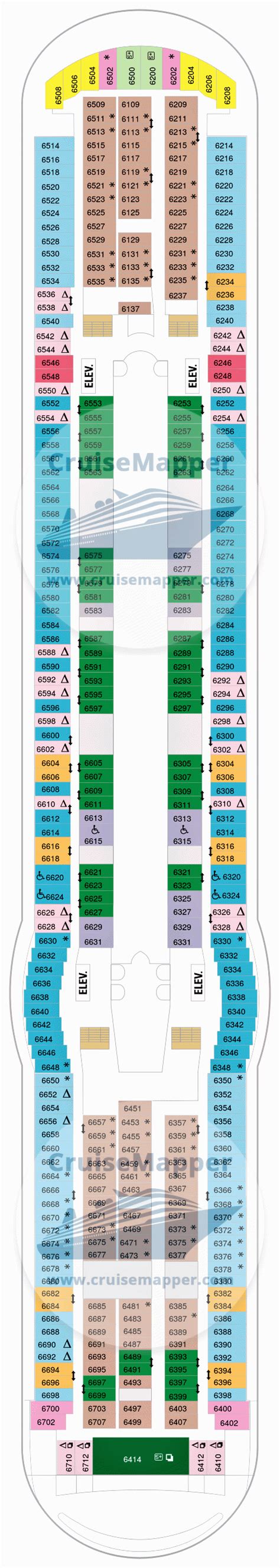 Liberty Of The Seas Deck Plan 6 - Cruise Gallery