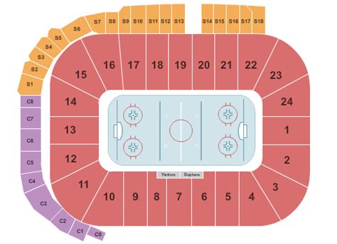 3M Arena At Mariucci Tickets & Seating Chart - Event Tickets Center