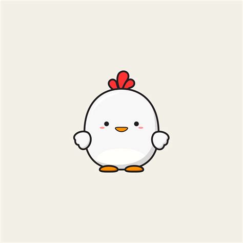 "Cute Rooster Chicken" Art Print for Sale by ennbe | Chicken drawing ...