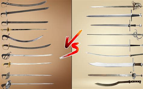 Sword vs Saber: Differences, Types, Design, History and Combat