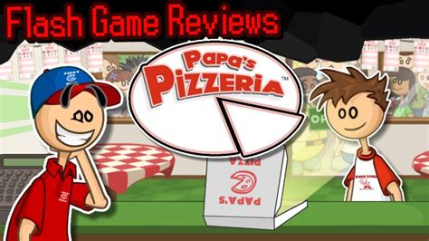 Papa's Pizzeria - Flash Game Review - YouTube