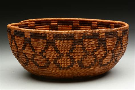 Lot Detail - NATIVE AMERICAN INDIAN BASKET.