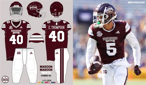 2020 Mississippi State Football Uniforms Season Review - Hail State Unis