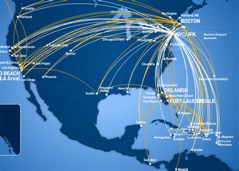 Jetblue Route Map 2021 - Black Sea Map