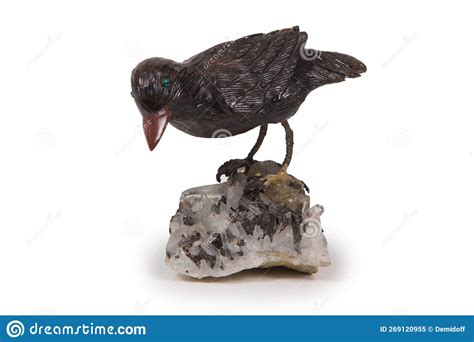 Glass figurine of a bird stock image. Image of beautiful - 269120955