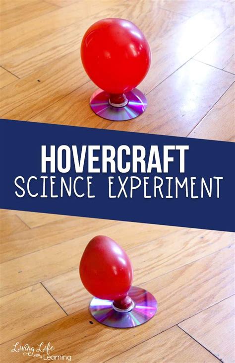 Hovercraft Science Experiment | Science experiments kids elementary ...