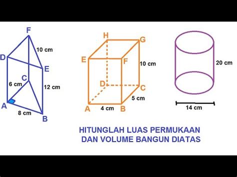 Yuk Cek Contoh Soal Menghitung Volume Prisma Segi Empat Terbaik - Lihat ...