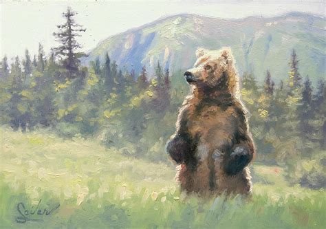 Brown Bear Painting