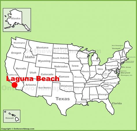 Laguna Beach California Map - Printable Maps