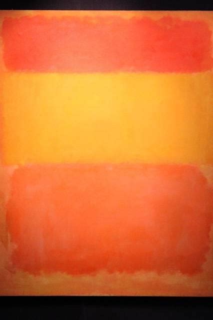 Orange, Red, Yellow Abstract Painting by Rothko - 276 Words | Essay Example