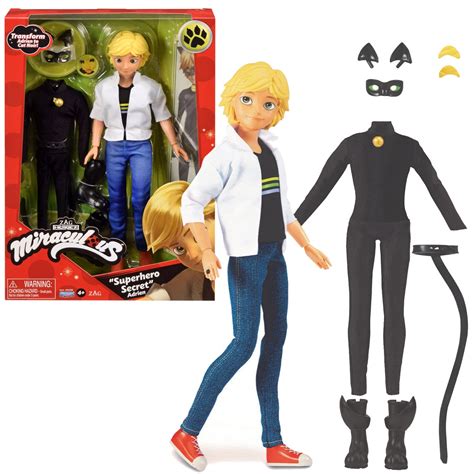 Buy Bandai - Miraculous Ladybug - Superhero Secret Fashion Doll ...