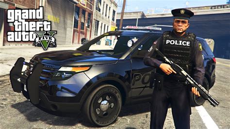 GTA 5 Mods - PLAY AS A COP MOD!! GTA 5 BEST COP EVER LSPDFR Mod! (GTA 5 ...