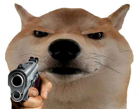 Gun Doge Blank Template - Imgflip