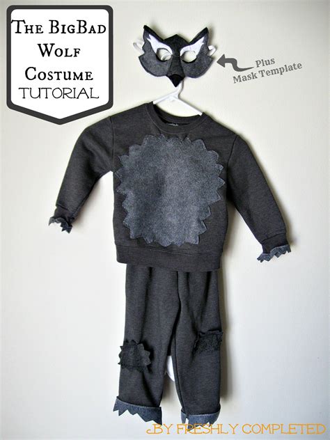 Freshly Completed: The Big Bad Wolf Costume Tutorial