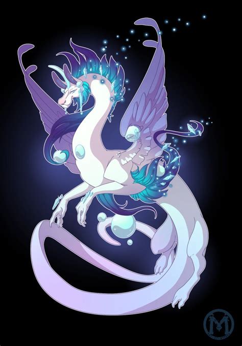 Dragon-A-Day 055 - Crystal by Mythka on DeviantArt | Mythical creatures ...