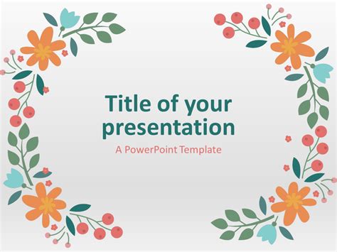 Spring PowerPoint Template - PresentationGO.com