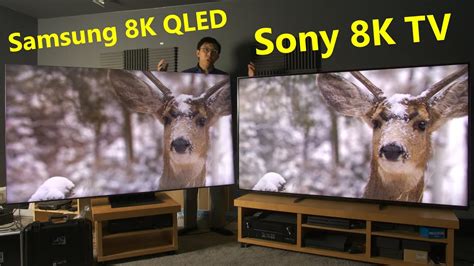 Samsung 8K QLED vs Sony 8K TV Comparison (2020) - YouTube