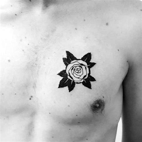 43 Cool Small Chest Tattoos for Men [2024 Inspiration Guide]