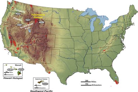 Hotspots - Geology (U.S. National Park Service)