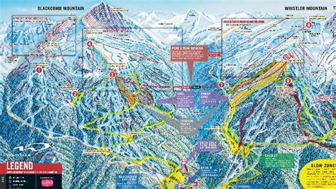 Whistler Ski Resort Map - Smyrna Beach Florida Map