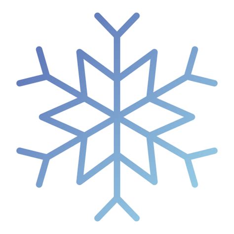 Snow Generic gradient outline icon