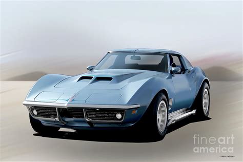 1969 Chevrolet C3 Corvette Stingray Photograph by Dave Koontz - Pixels