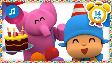 🎂💙 POCOYO BIRTHDAY PARTY + More Nursery Rhymes & Kids Songs [ 14 ...