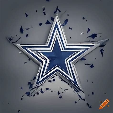 Dallas cowboys logo on Craiyon