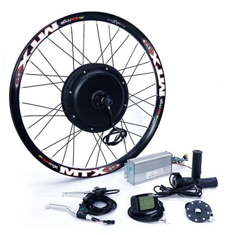 Front Or Rear Motor Ebike Conversion Kit - eCyclingBot | Electric ...