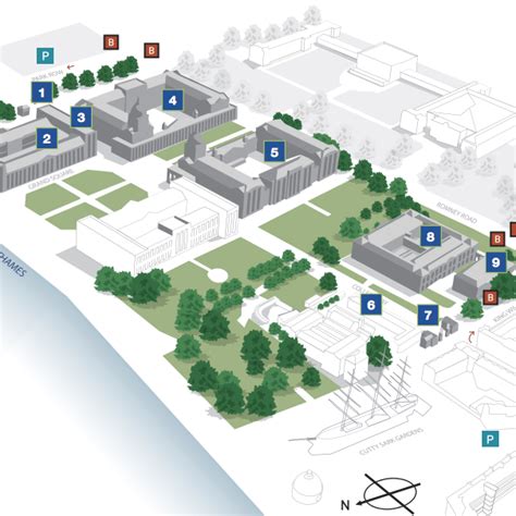 Middlesex University Campus Map - Fulvia Christabel