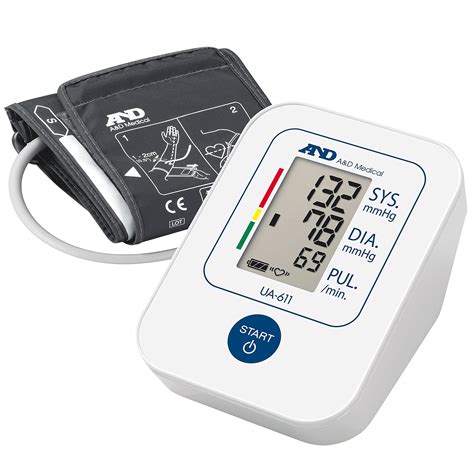 A&D Medical Blood Pressure Monitor Upper Arm Blood Pressure Machine NHS ...