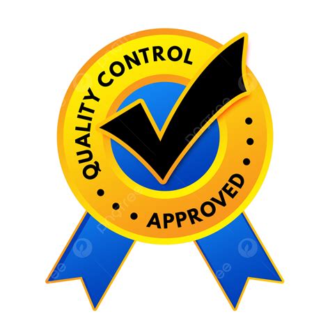 Quality Control Approved Icon, Quality Control, Quality Control Icon ...