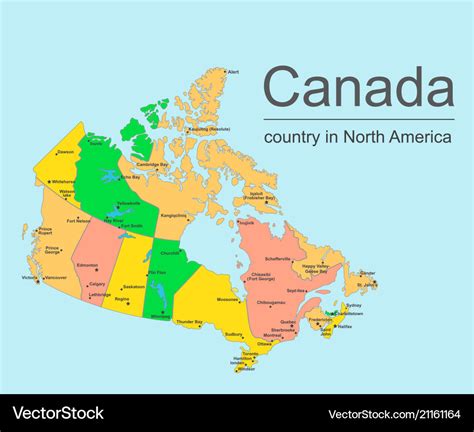 Map Of Canada Cities And Provinces - Get Latest Map Update