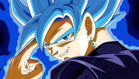 Goku Black Super Saiyan Blue Evolution | Goku blue, Personajes de ...