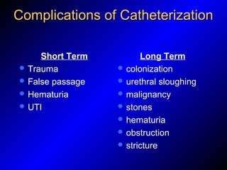 Urethral catheterization | PPT